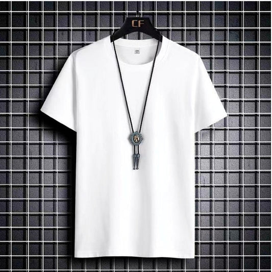 American retro cotton short sleeve T-shirt men's summer port wind ins tide brand couple clothes loose high street half sleeve clothes tide