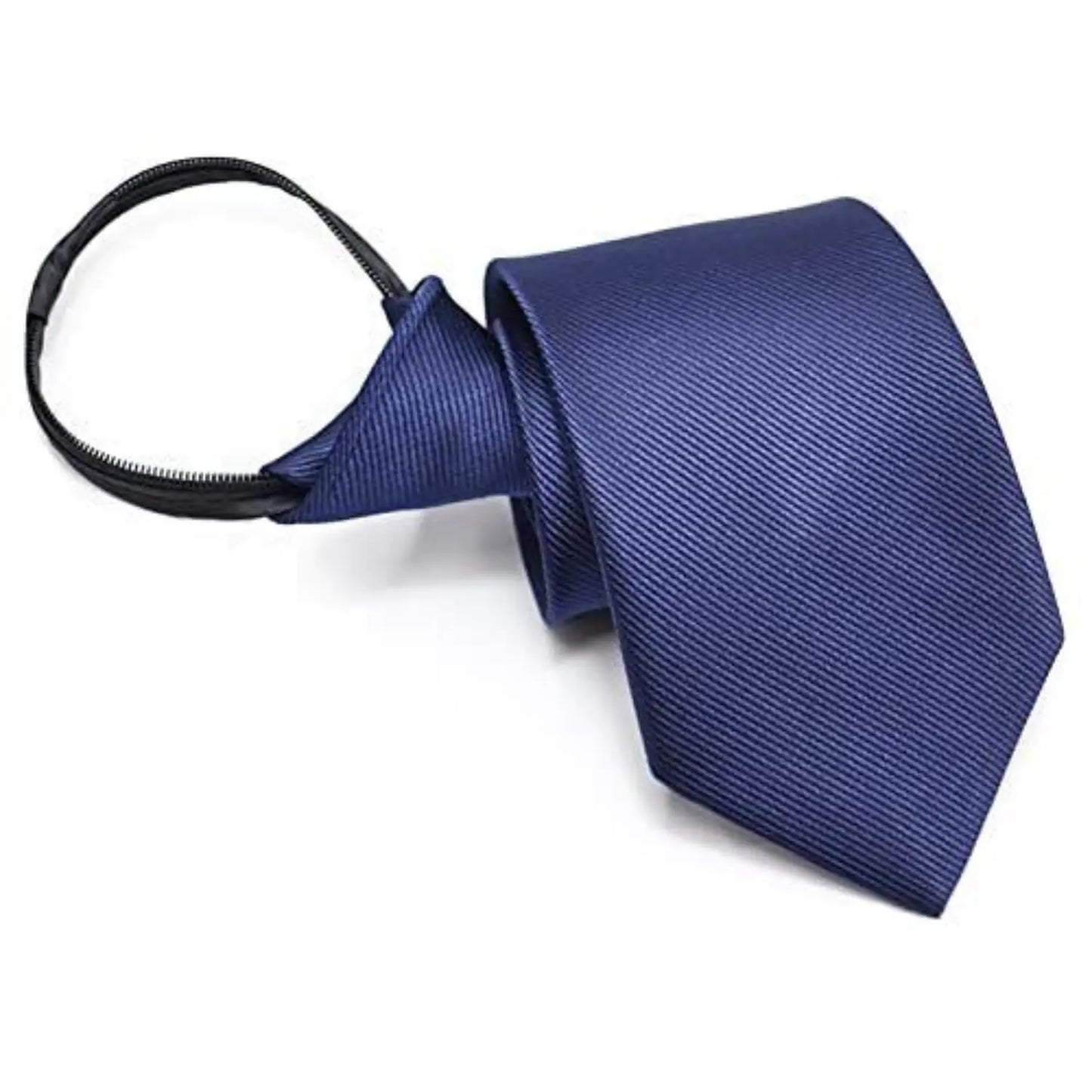 LYYHMAY Ties for Men Men Ties Solid Black Tie Formal Necktie for Men 3.15" (8CM) - Ties for Mens Necktie for Business and Wedding (Blue)
