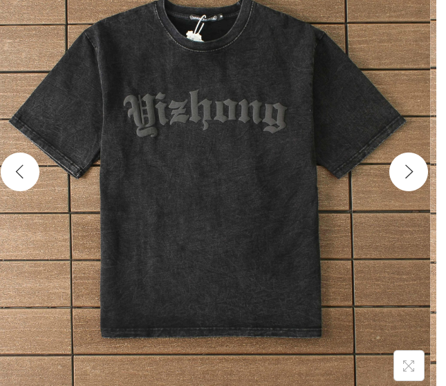 Printed short sleeve T-shirt men oversize loose American half sleeve