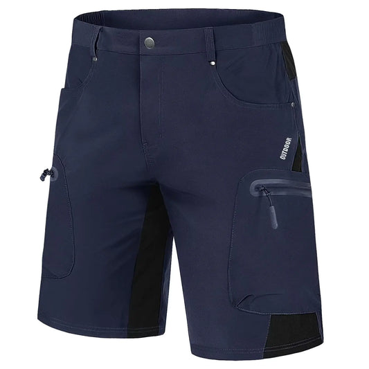 MAGCOMSEN Bike Shorts for Men with Pockets Quick Dry Hiking Shorts Athletic Shorts Big and Tall Shorts for Men Summer Shorts for Men Shorts for Men Navy