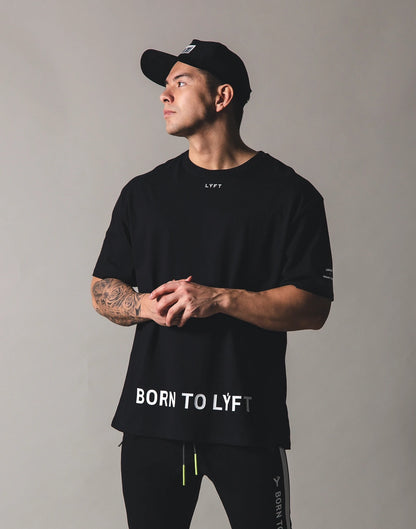 Muscle Fitness Brother Summer sports men's elasticity Slim running basketball Outdoor Casual short sleeve T-shirt ins Cross-border