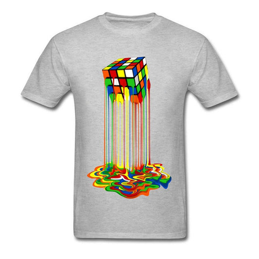 The Big Bang Theory Rubik's Cube T-shirt men and women T-shirt clothes summer