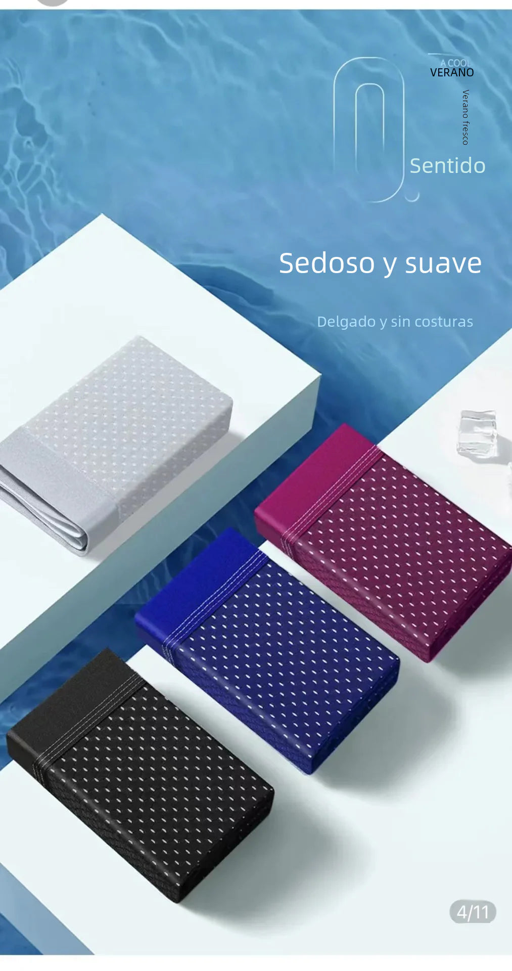 Men's Mid-Rise Striped Soft Breathable Boxers (Direct Sale)