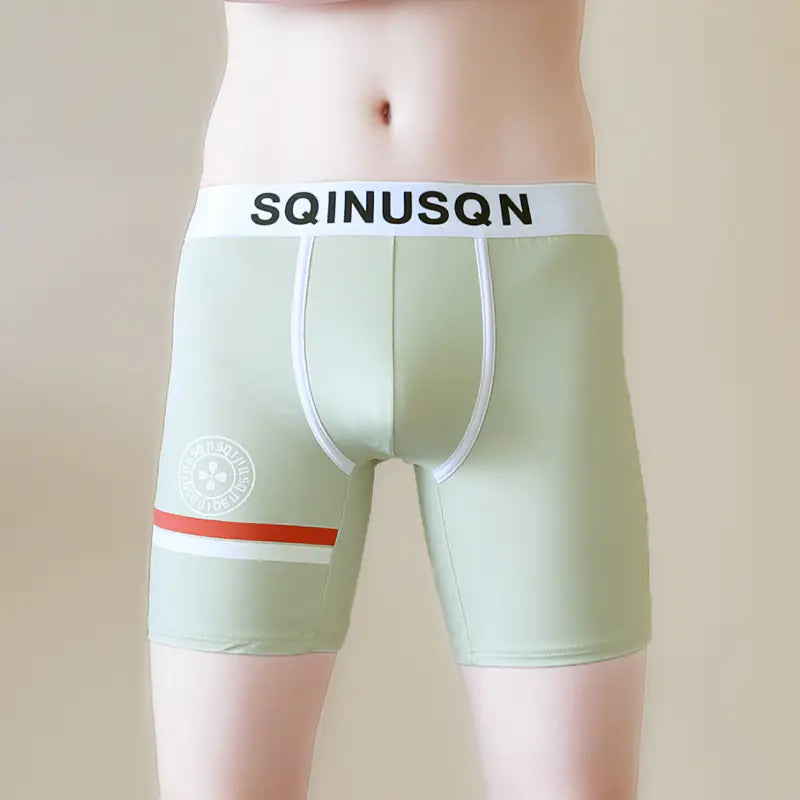 Breathable Long Leg Boxers for Men's Fashion